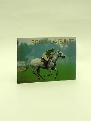 Rolex Datejust Manual Info Booklet 1997 English