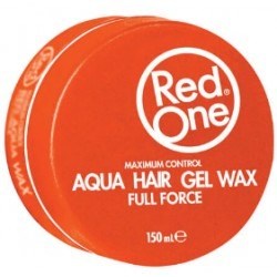 RED ONE REDONE AQUA HAIR GEL WAX FULL FORCE Oranje 150 ML