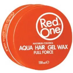 RED ONE REDONE AQUA HAIR GEL WAX FULL FORCE Oranje 150 ML