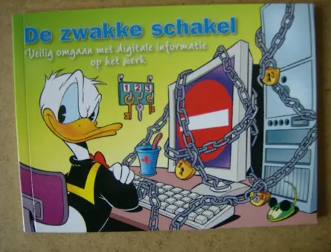 Donald duck de zwakke schakel adv4158