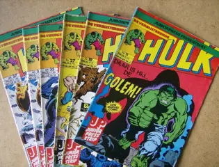 Hulk comics adv4263