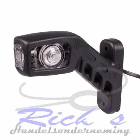 Breedtelamp / markeringslamp WAS 130mm LED