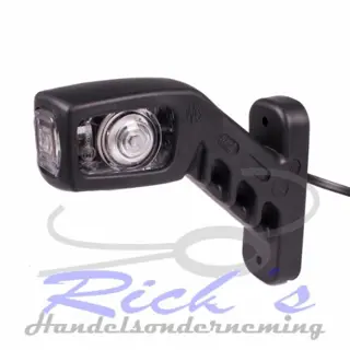 Breedtelamp / markeringslamp WAS 130mm LED