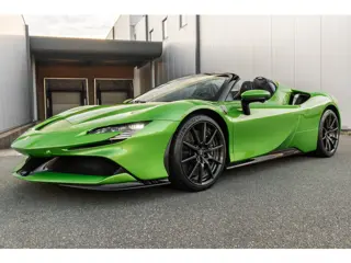 Ferrari SF90 Spider - Verde Kers - Atelier - Full Carbon - JBL - Surround View