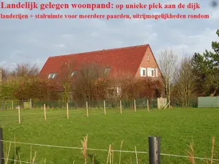 Landelijk woonobject/weide/paardenstallen/vakantiewoningen