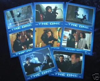 THE ONE lobbycard set.
