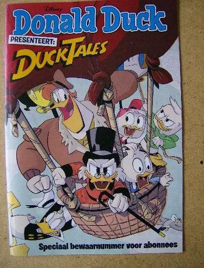 Donald duck presenteert ducktales adv4374
