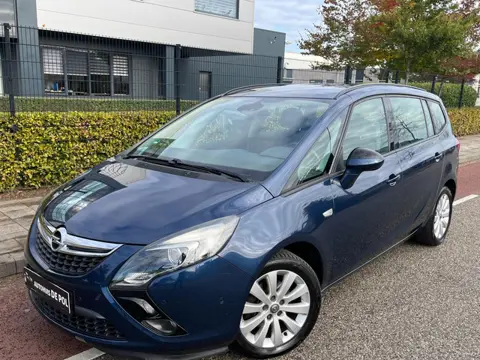 Opel Zafira Tourer 1.4 7p. Cruise/climate-controle stuur/stoel-verwarming fietsendrager pakeer-senso
