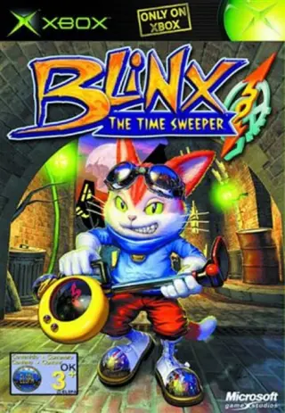 Blinx (verpakking Duits, game Engels)