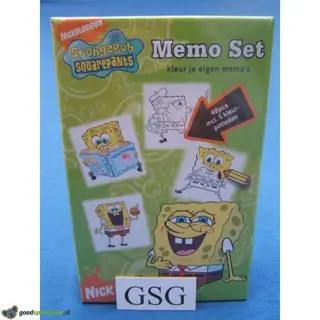 Spongebob squarepants memo set nr. di0635-01