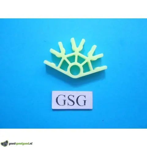 Connector geel fluoriserend nr. 16493