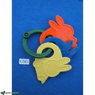 Rammelaar drie kleuren Nijntjes nr. 5015-02