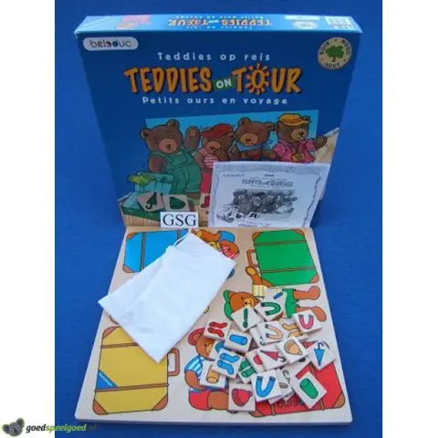 Teddies op reis nr. 22 612 2-02