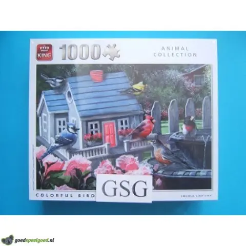 Colorful birds 1000 st nr. 85505C-01