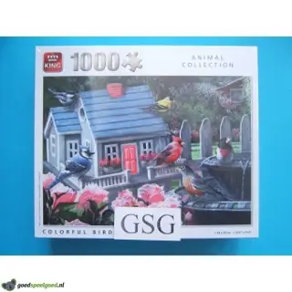 Colorful birds 1000 st nr. 85505C-01