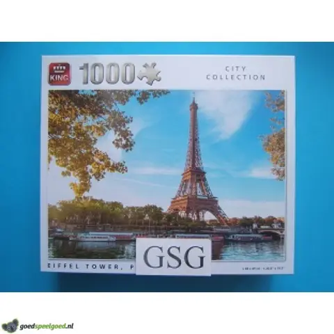 Eiffel Tower, Paris, France 1000 st nr. 85505E-01