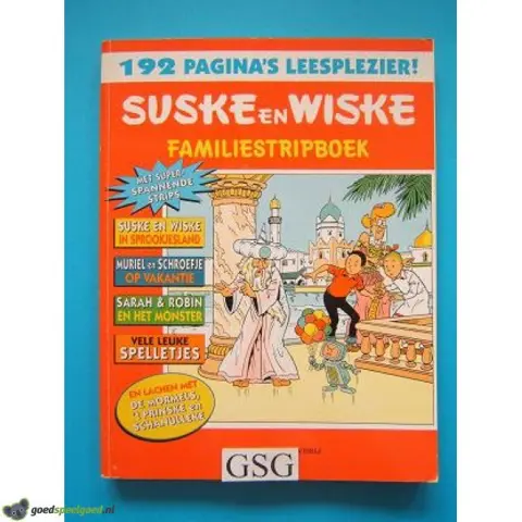 Suske en Wiske familiestripboek (1998) nr. 3537-01