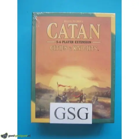 Catan Cities &amp; Knights. 5-6 player extension nr.