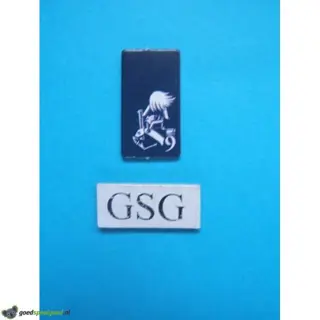 Kaartje maarschalk blauw nr. 60909-02