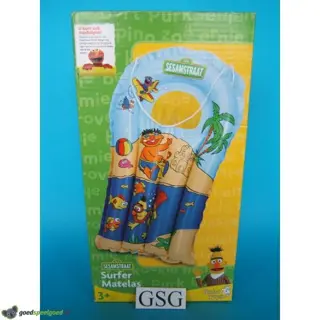 Surfer matelas Sesamstraat nr. 778-0003-01