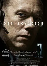 DEN SKYLDIGE ( THE GUILTY ) filmposter.