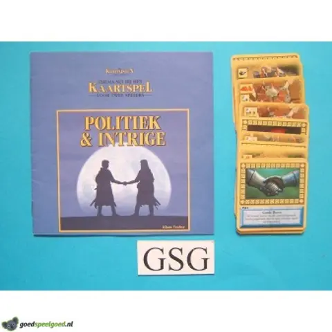 De kolonisten van Catan politiek en intrige nr. 999-KOL04-04