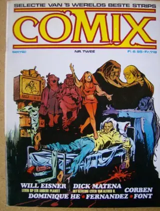 Comix stripblad adv5618