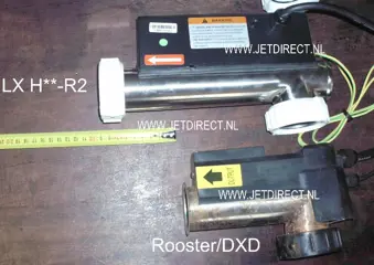 Rooster heater RSL-L/T-3 3000W (met druk schakelaar haaks)