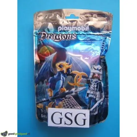 Ijsdraak met krijger nr. 5464-00