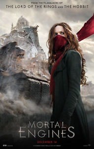 MORTAL ENGINES filmposter.
