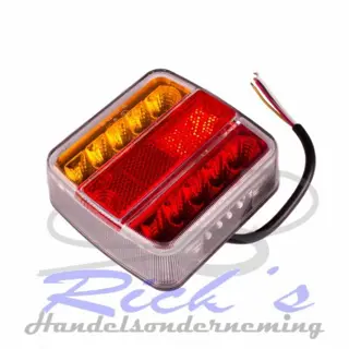 Achterlicht 105×100 mm LED