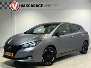 Nissan Leaf Tekna 40 kWh | Navigatie/Android/Apple Carplay | LM Velgen 17" | Voorstoelen/Achterbank 