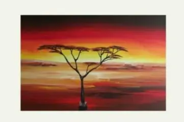 Gena Afrika Schilderij