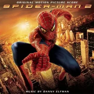 SPIDER - MAN 2 ORIGINAL SOUNDTRACK SCORE.