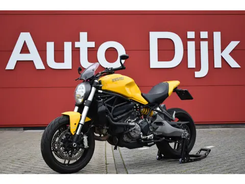 Ducati Monster 821 ABS Stripe SC-Project | Quickshifter U/D | LED | Bar-end spiegels | Korte plaatho