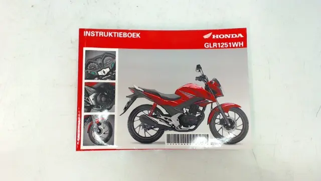 INSTRUCTIEBOEKJE Honda CBF 125 2010 - 2015