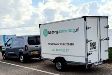 Koerier pakket bezorging / kleine goederen of verhuizing