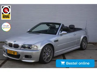 BMW 3-serie Cabrio M3|Automaat|Elec-Stoelen|343PK|M-velgen|