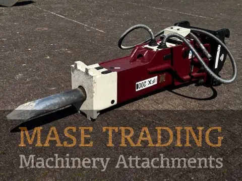 HYDRARAM FX-200 | 16 ~ 25 T | CW40 | Sloophamer | Hammer