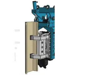 HYDRARAM Side Grip Pile driver | Rammgerät Seitengreifer