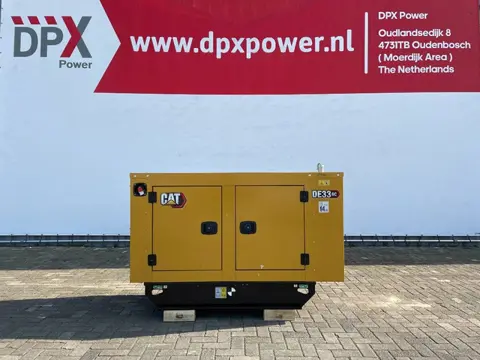 Cat DE33GC - 33 kVA Stand-by Generator Set - DPX-18204