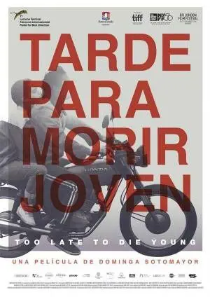 TARDE PARA MORIR JOVEN filmposter.