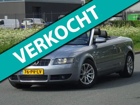Audi A4 Cabriolet Verkocht! Verkocht!