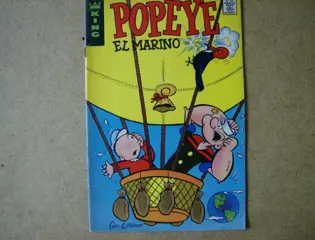 Popeye comic spaans / engels adv6370