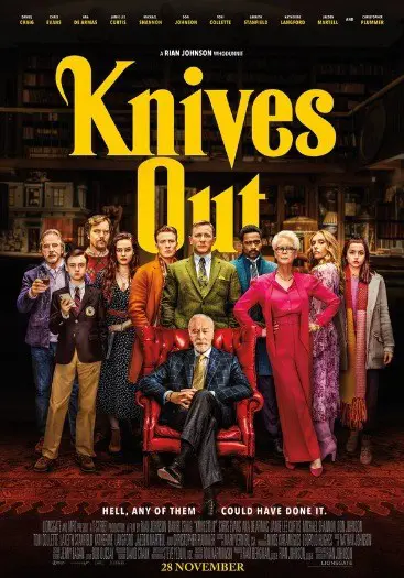 KNIVES OUT filmposter.