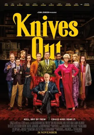 KNIVES OUT filmposter.