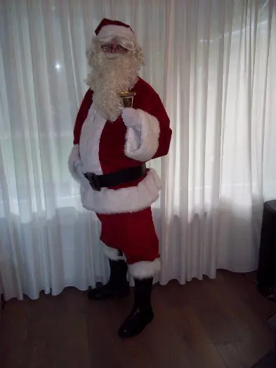 Kerst te huur opblaasbare kerstman en sneeuwpop kerstmanpak