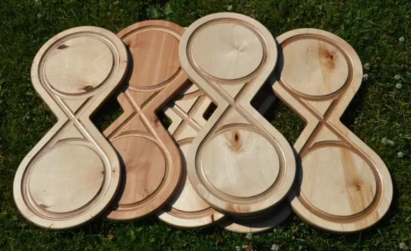 Lemniscaarbord liggende acht motoriek