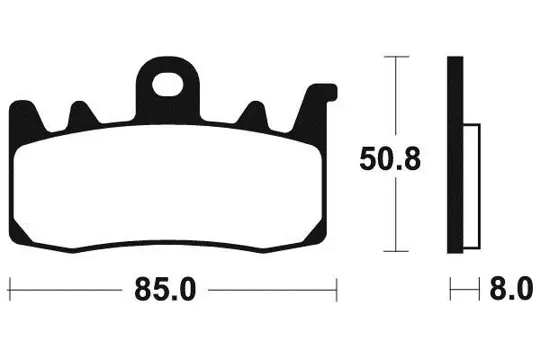 REMBLOKKEN VOOR BMW R 1200 GS LC 2013 - 2016