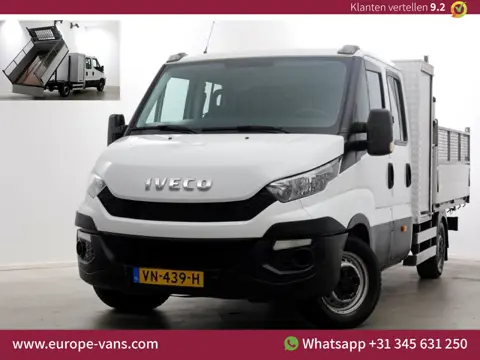 Iveco Daily 35S15 3.0 150pk Euro6 D.C. Kipper met hoge boorden Trekhaak 3500kg 03-2015